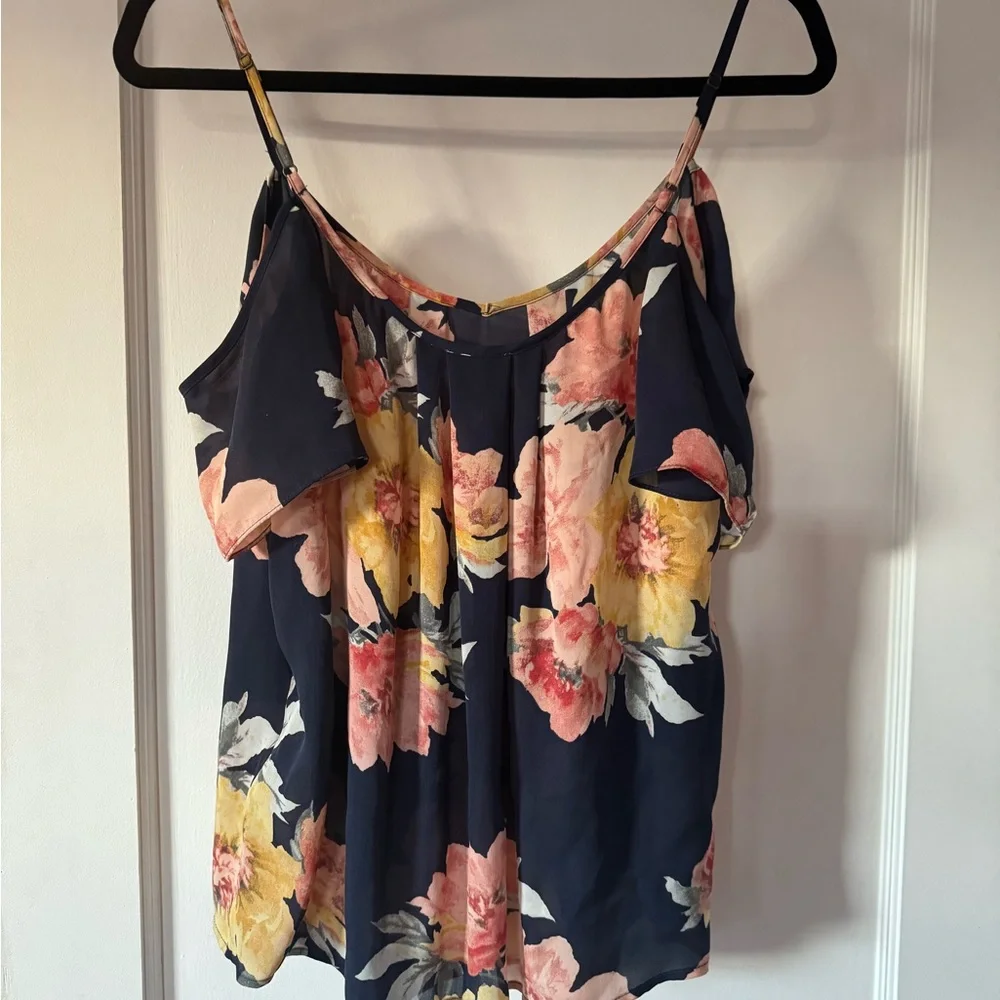 Joie Adorlee Silk Off the Shoulder Top size L - Picture 6 of 8